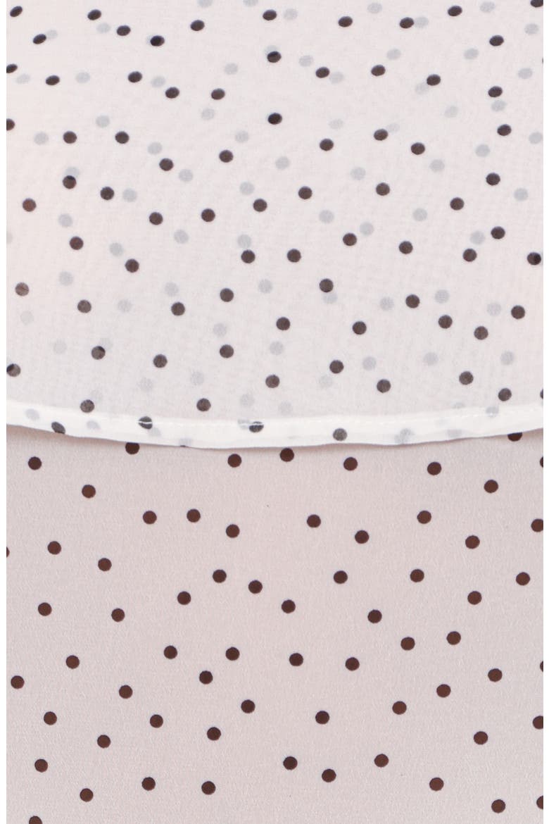 Hazel Cami & Pants Set, Alternate, color, CREAM POLKA DOT