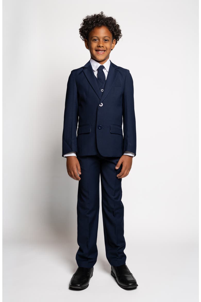 Kids' Knox 5-Piece Suit Set, Main, color, NAVY