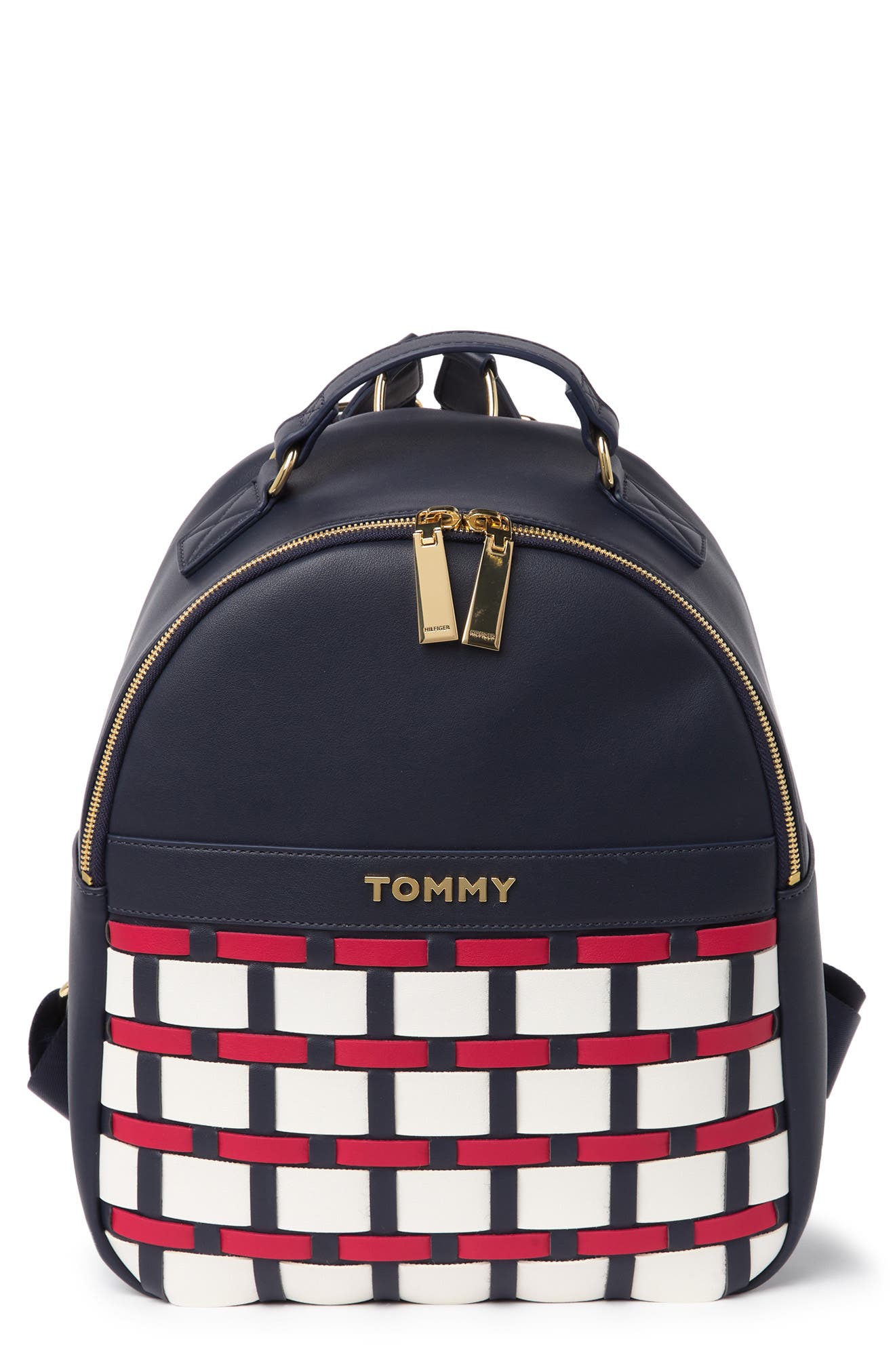 Tommy Hilfiger Victoria Woven Backpack, Main, color, 