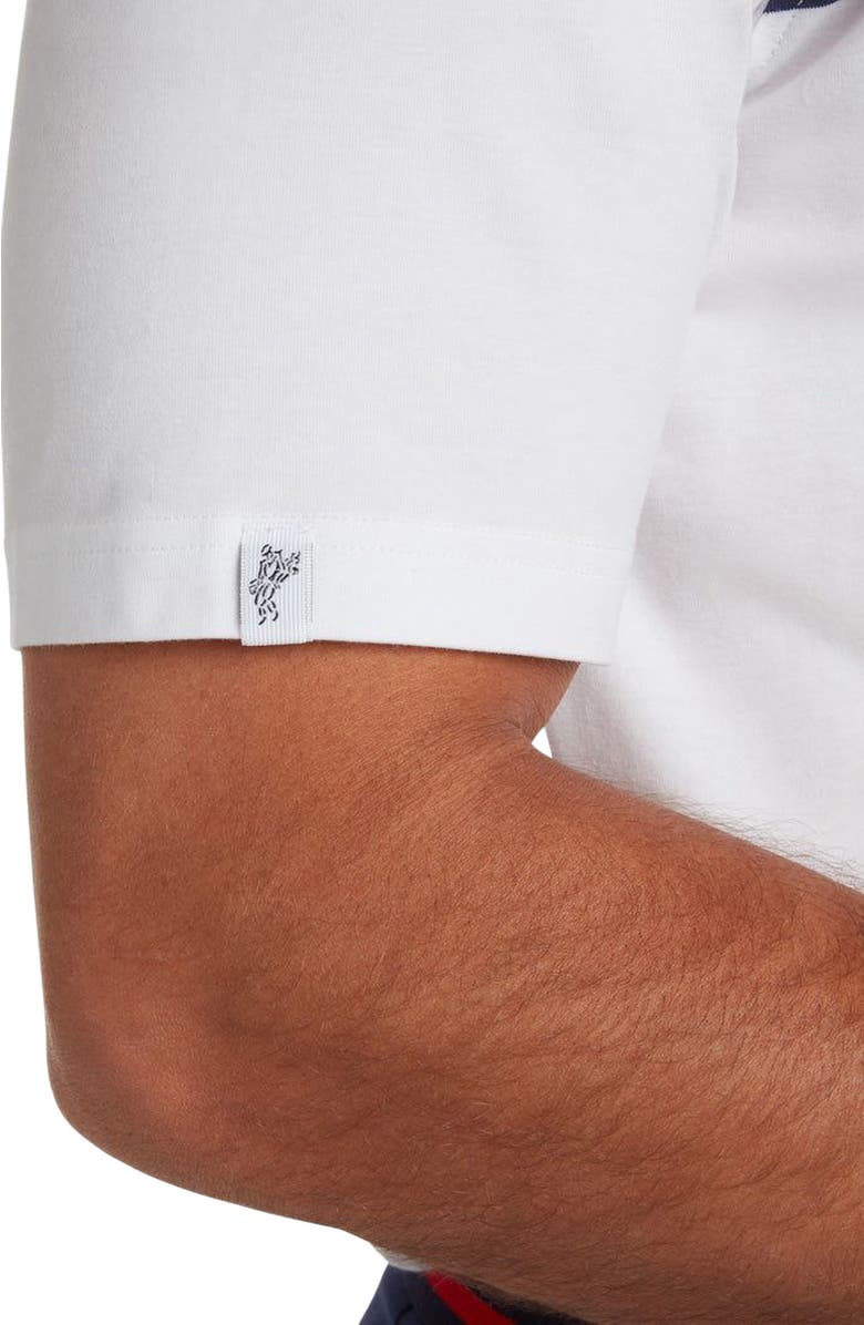 ASHWORTH GOLF Oceanside Polo, Alternate, color, White/Multi