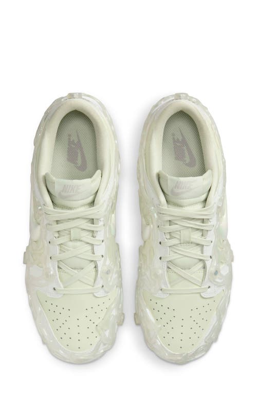 Nike Dunk Low Lx 'sea Glass' Basketball Sneaker In Sea Glass/summit White