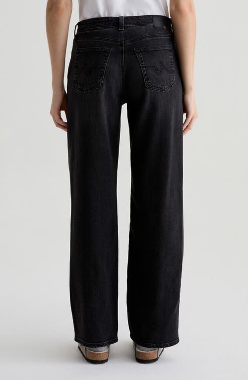 Ag Kora High Waist Wide Leg Jeans In Black