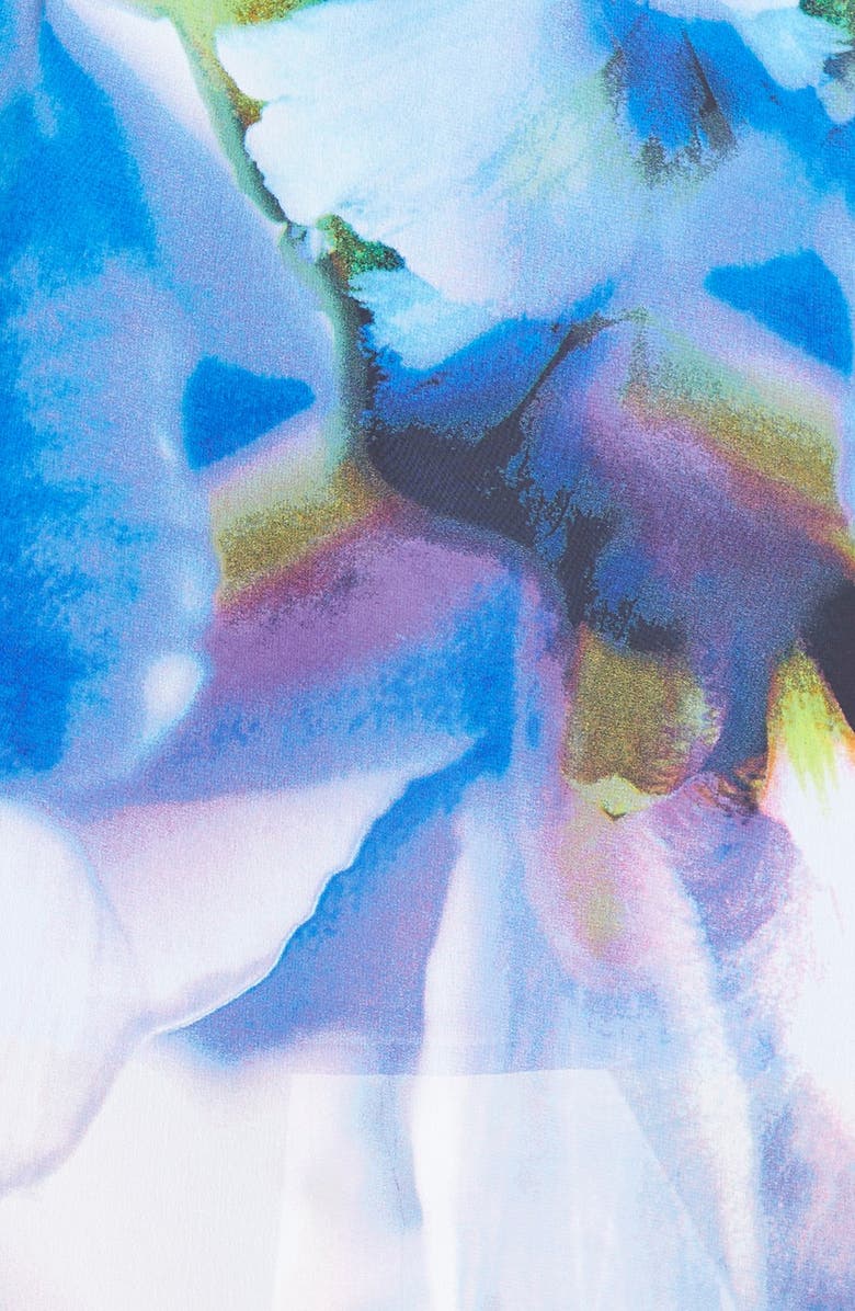 Leith Watercolor Maxi Dress, Alternate, color, 