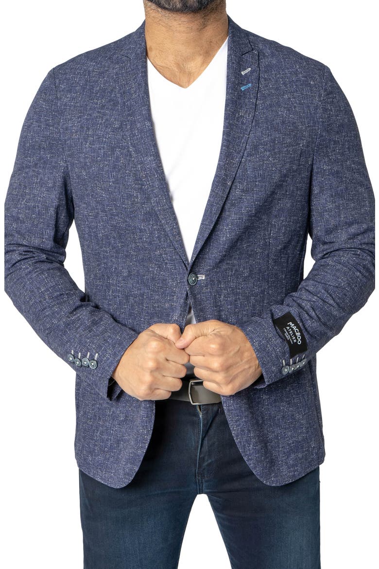 Descartes Unconstructed Nazarene Blue Blazer, Alternate, color, BLUE