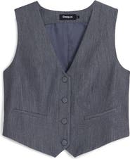 Desigual Bruselas Crop Vest