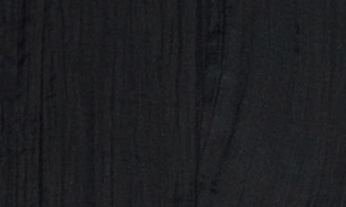 Mango Semisheer Top In Black