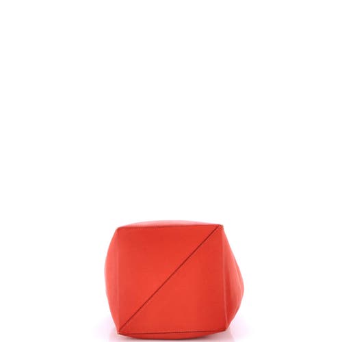 Pre-owned Hermes Hermes Licol Bag Evercolor 17 In Orange