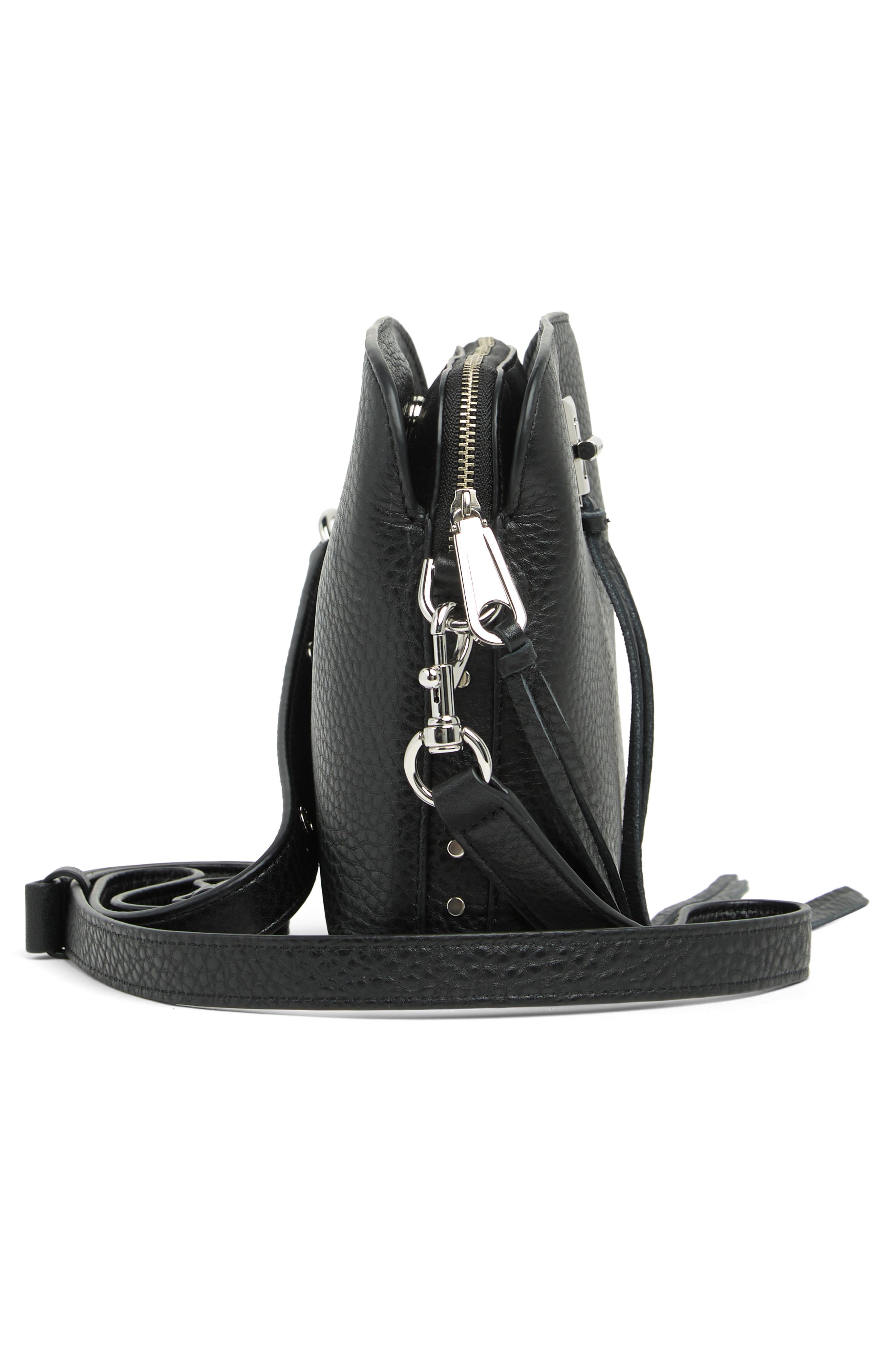 Rebecca Minkoff Darren Small Leather Crossbody Bag, Alternate, color, 