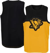 Outerstuff Youth Gold/Black Pittsburgh Penguins Revitalize Tank Top