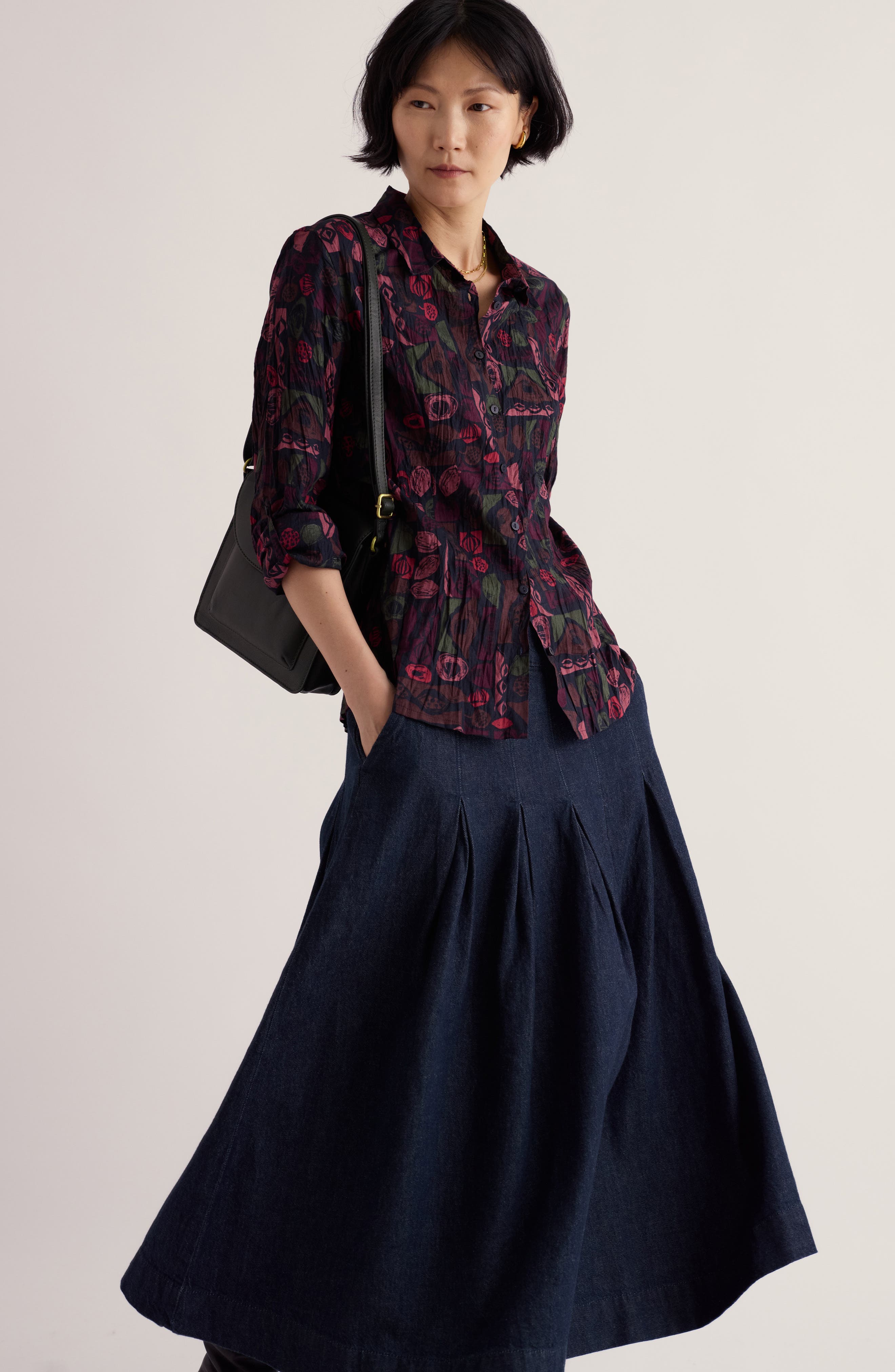 Seasalt Cornwall Larissa Organic Cotton Button-Up Shirt (Women) | Nordstrom