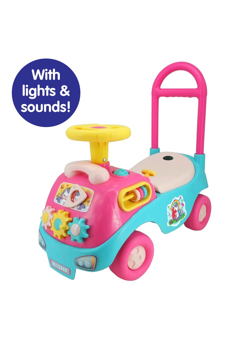 My First Funtime Ride-On Unicorn Vehicle, Alternate, color, Multicolored
