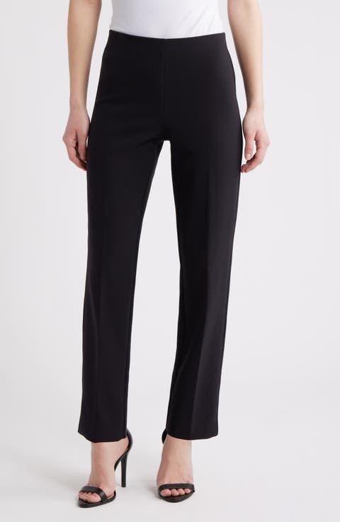 Hollywood High Waist Slim Pull-On Pants (Petite)