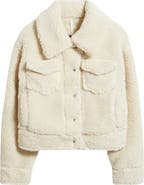 UGG® Frankie Faux Shearling Trucker Jacket