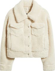 UGG® Frankie Faux Shearling Trucker Jacket