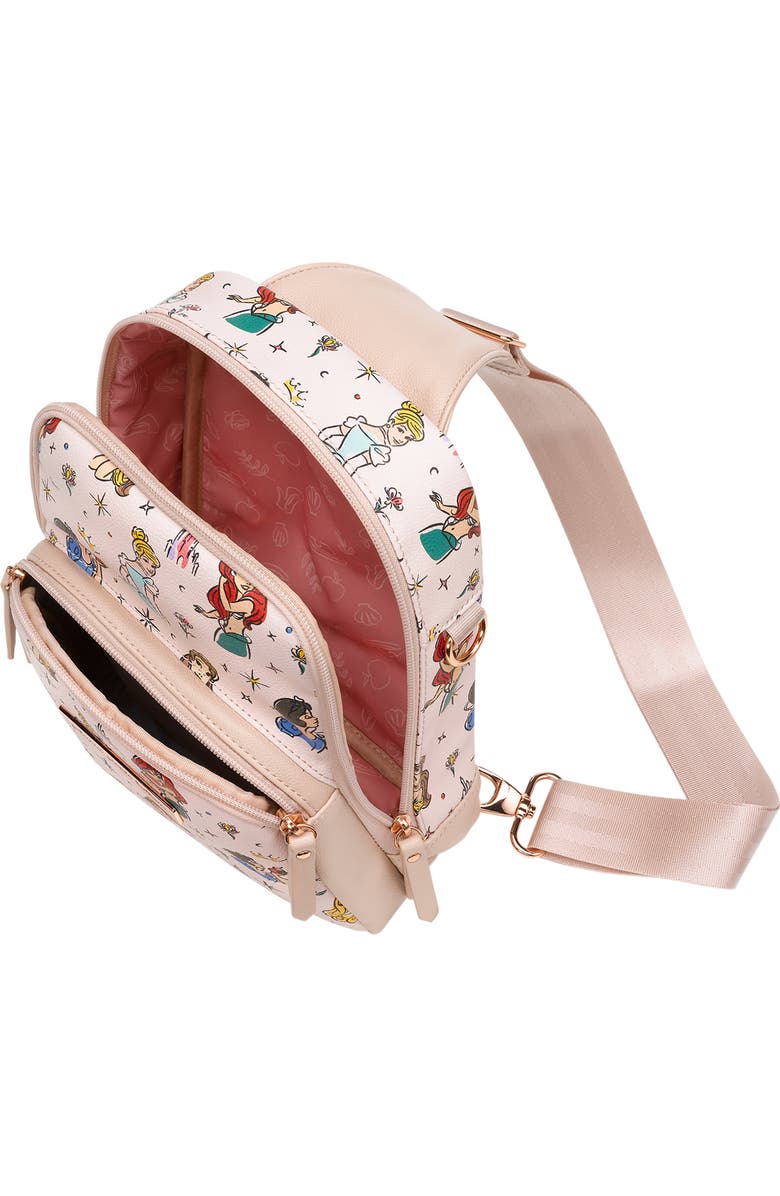 Petunia Pickle Bottom x Disney Princess Crisscross Sling Bag, Alternate, color,