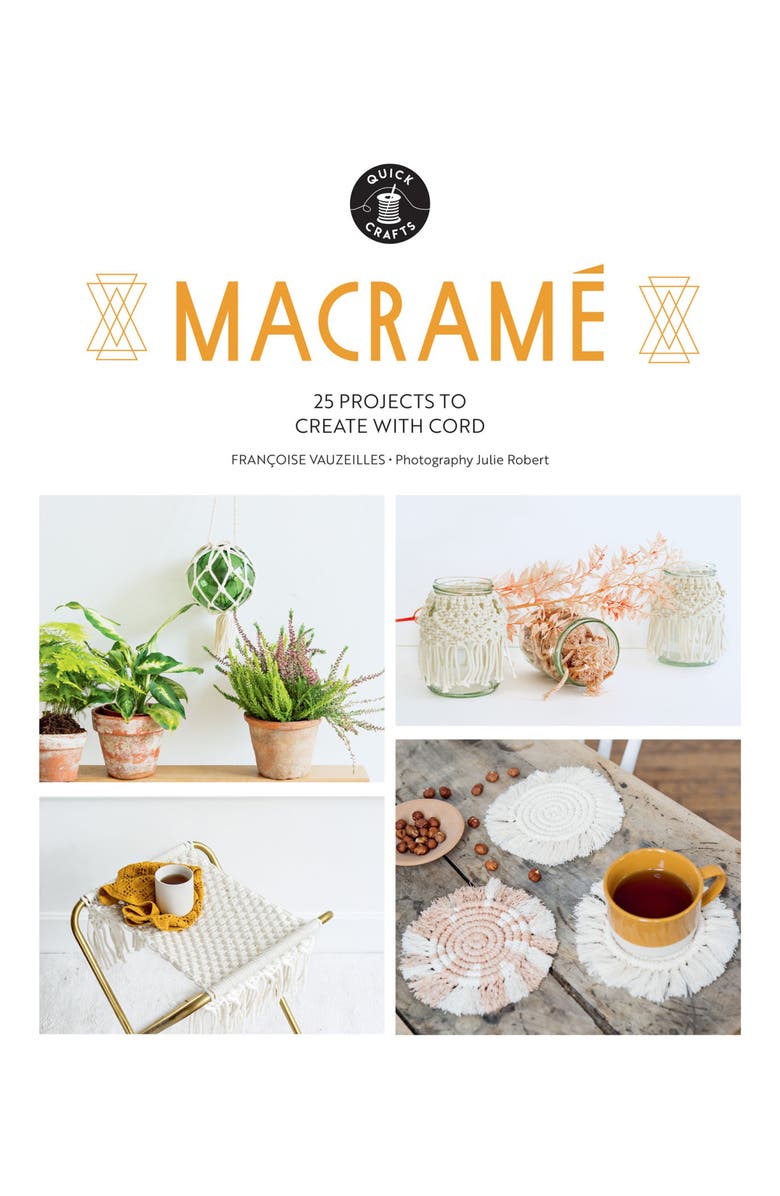 Chronicle Books Quick Crafts: Macramé Book, Main, color, Multi