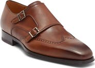 Magnanni Helios Wing Double Monk Strap Shoe