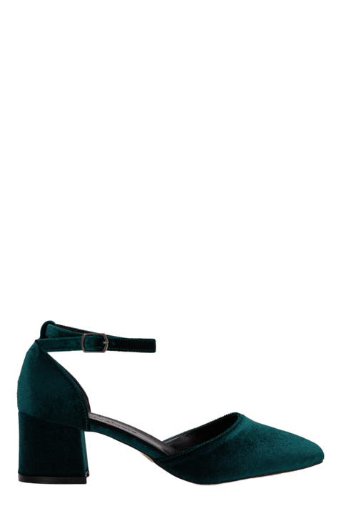 Marcelle Low Block Heel Pumps