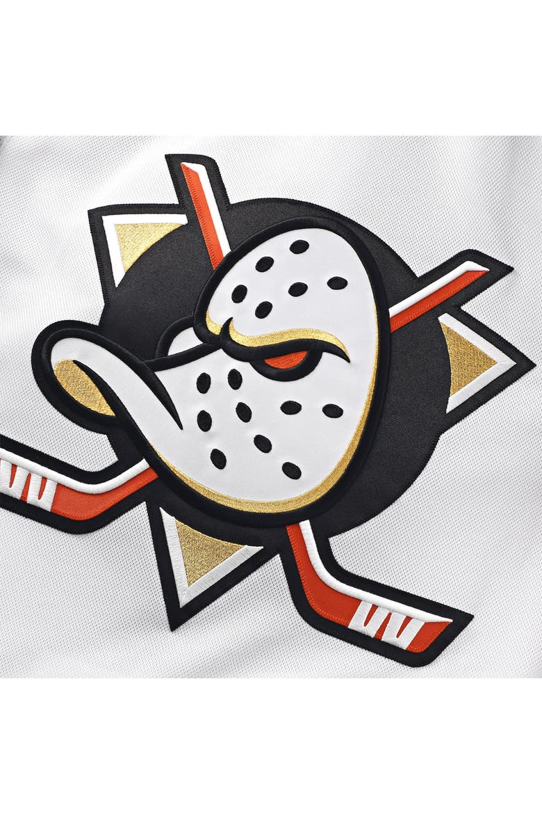 Men's Fanatics Chris Kreider White Anaheim Ducks Away Premium Jersey, Alternate, color, White