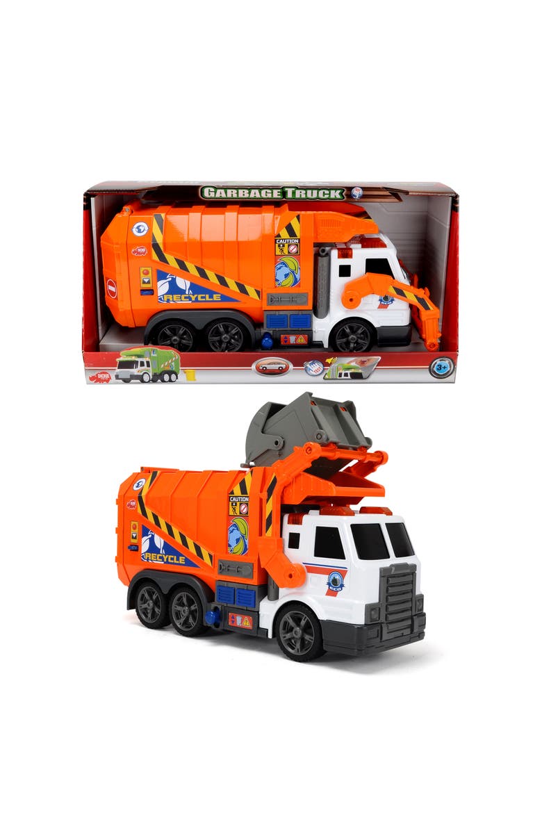 Dickie Toys HK Ltd Action Series 26 Inch Garbage Truck, Alternate, color, Multicolored
