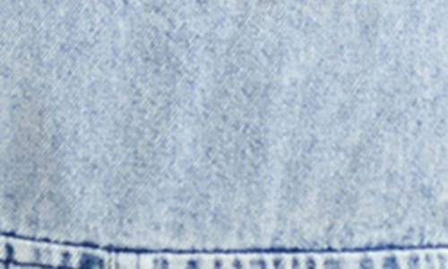 Steve Madden Kittie Denim Shortalls In Acidwash Denim