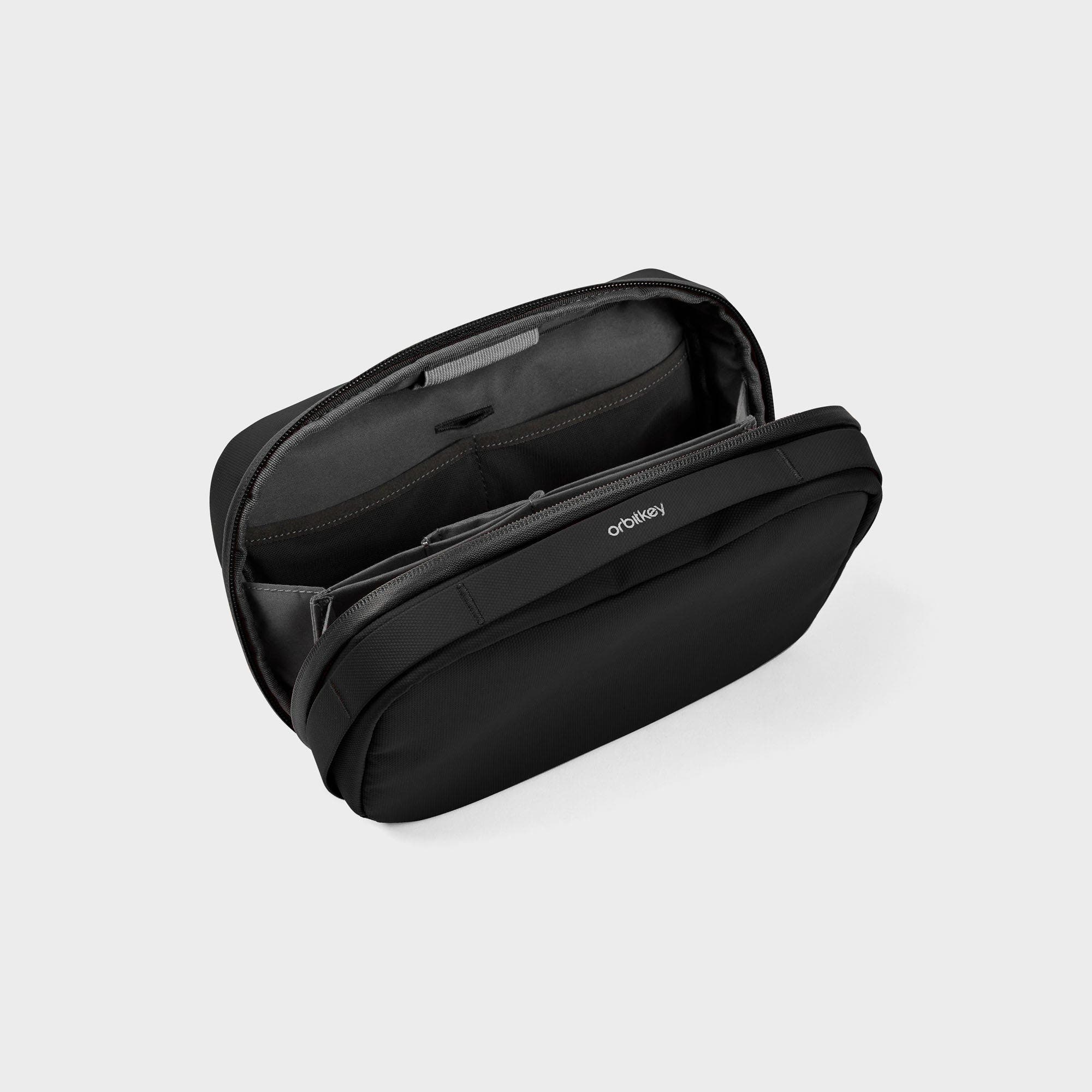 Orbitkey 2-in-1 Tech Accessory Pouch, Alternate, color, Black