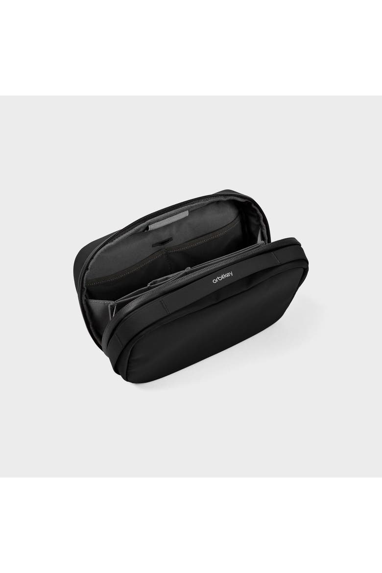 2-in-1 Tech Accessory Pouch, Alternate, color, Black