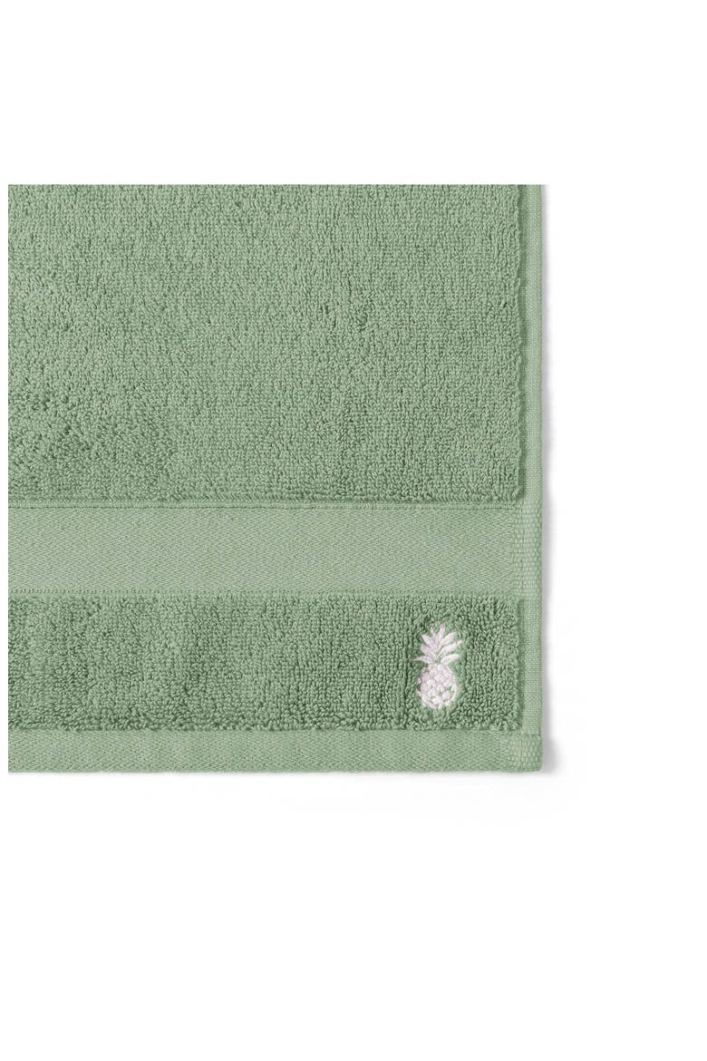 Pineapple Bay 6-Piece Towel Set, Alternate, color, LIGHT / MEDIUM GREEN