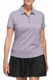 adidas Stripe Golf Polo