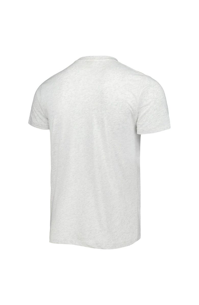 Homage Men's Homage Anthony Edwards Ash Minnesota Timberwolves Caricature Tri-Blend T-Shirt, Alternate, color, 