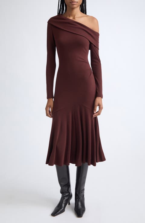 Zinnia One-Shoulder Dress