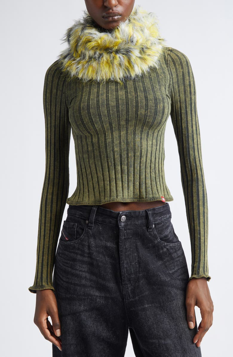 DIESEL<sup>®</sup> K-Eren Scarf, Main, color, Dark Yellow