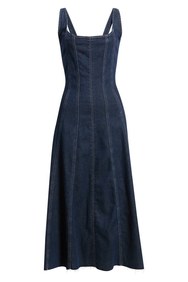 PSA Square Neck Midi Dress, Alternate, color, DATE NIGHT