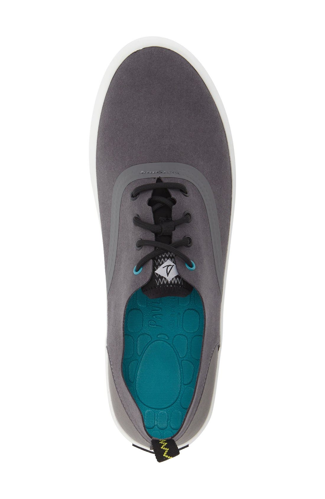 ZZDNU SPERRY TOP-SIDER<sup>®</sup> Paul Sperry Flex Deck Sneaker, Alternate, color, Grey Suede