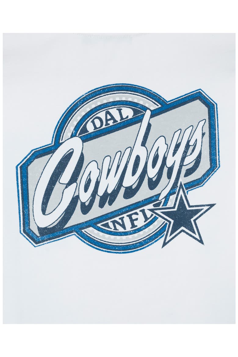 Dallas Cowboys Graphic Baby T-Shirt, Alternate, color, VINTAGE WHITE