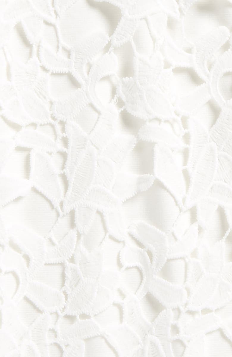 Ava & Yelly Lace Cold Shoulder Shift Dress, Alternate, color, 