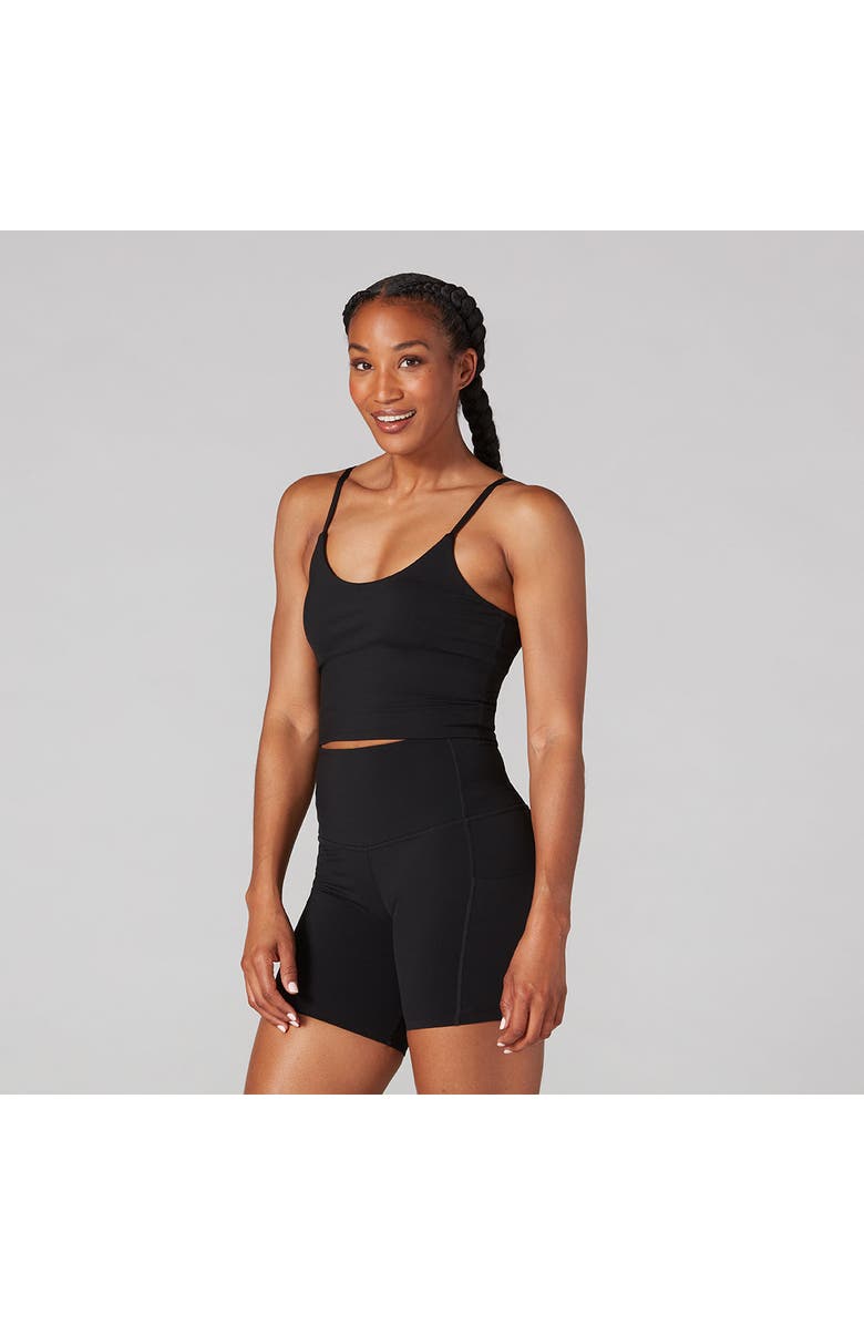 Tavi Cami Bra, Alternate, color, Ebony