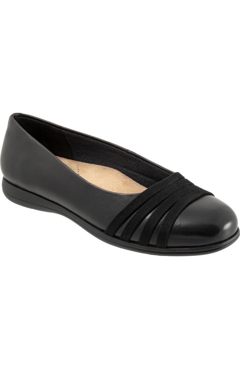 SoftWalk<sup>®</sup> Drew Wedge Slip-On, Main, color, Black