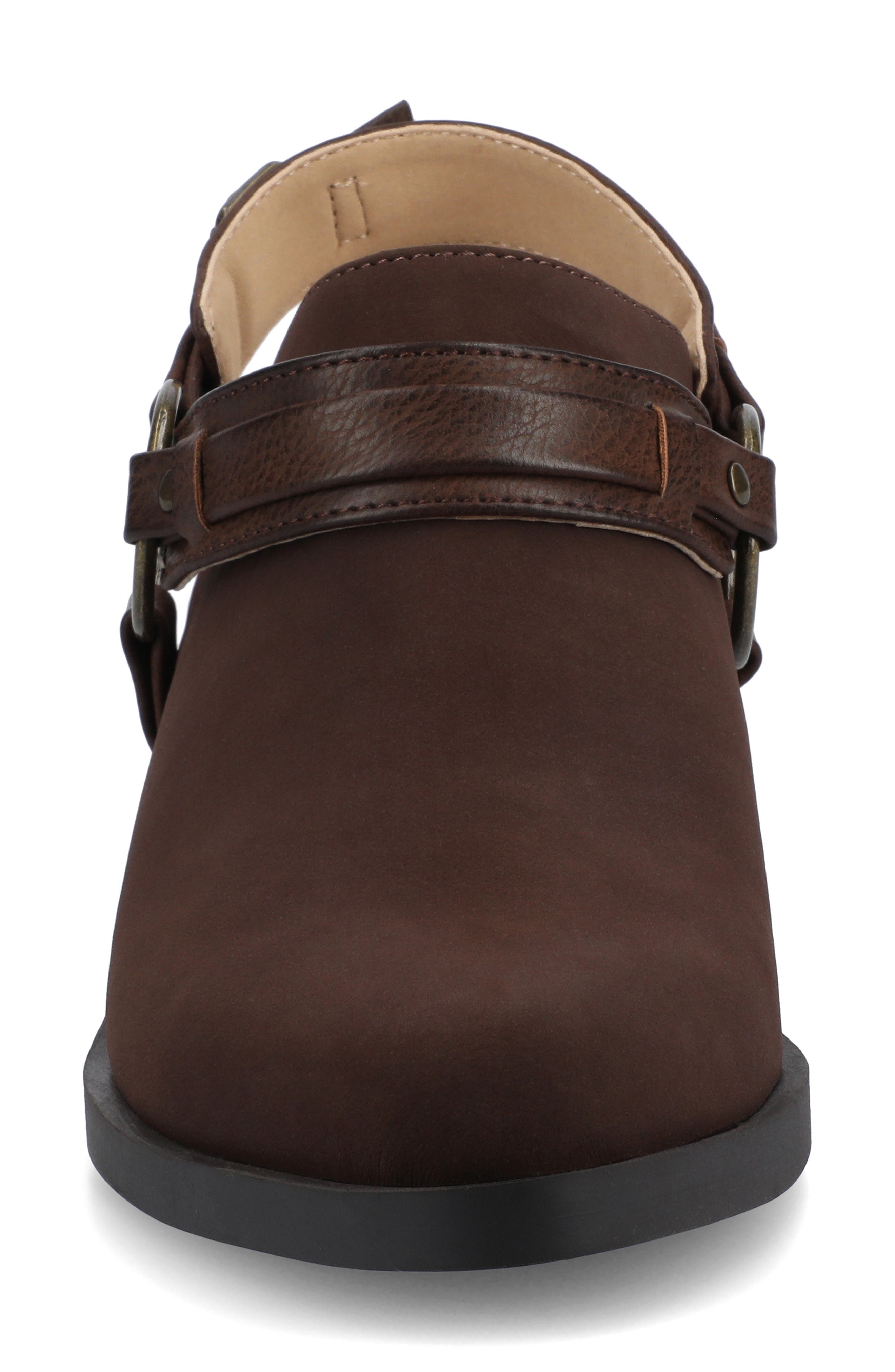 Urbana Mule, Alternate, color, CHOCOLATE