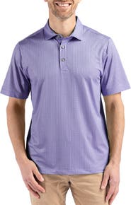 Cutter & Buck Pike Shadow Check Print Polo