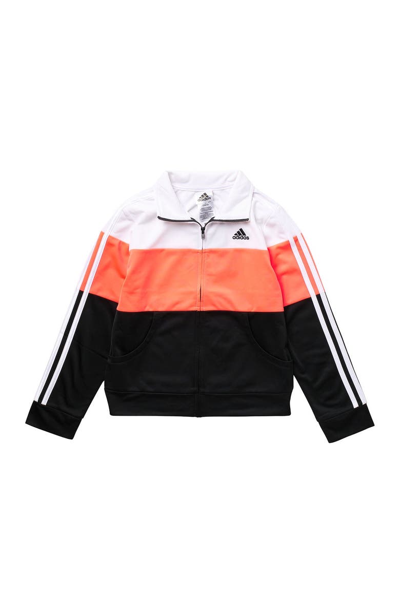 adidas Colorblock 3-Stripes Track Jacket, Main, color,