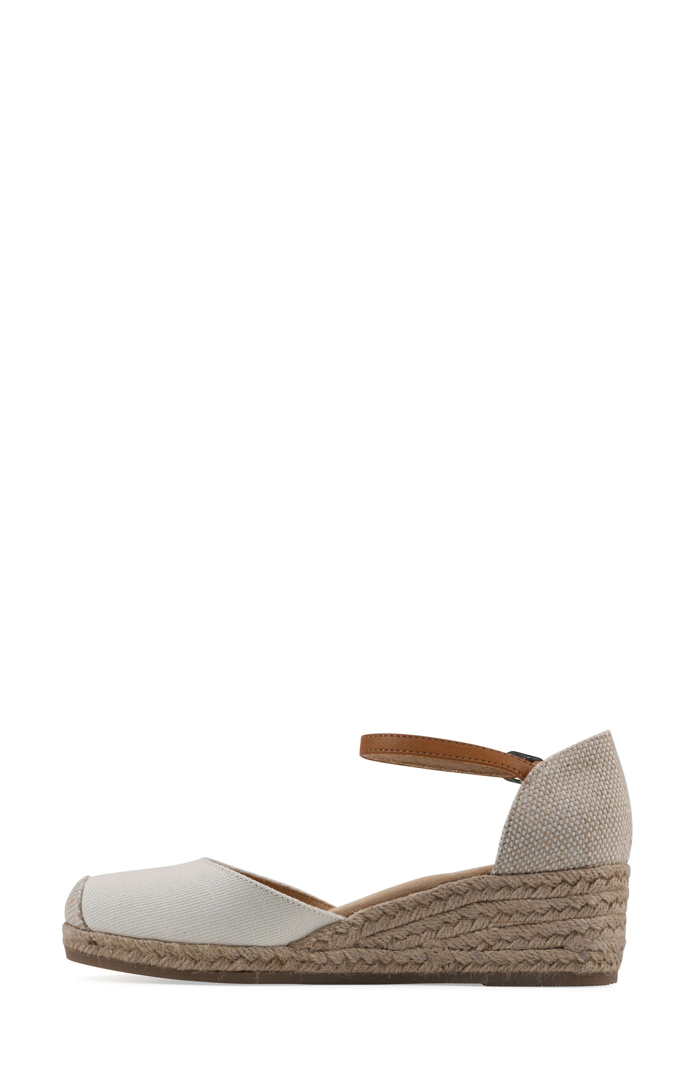 Maintain Espadrille Wedge Sandal, Alternate, color, NATURAL FABRIC