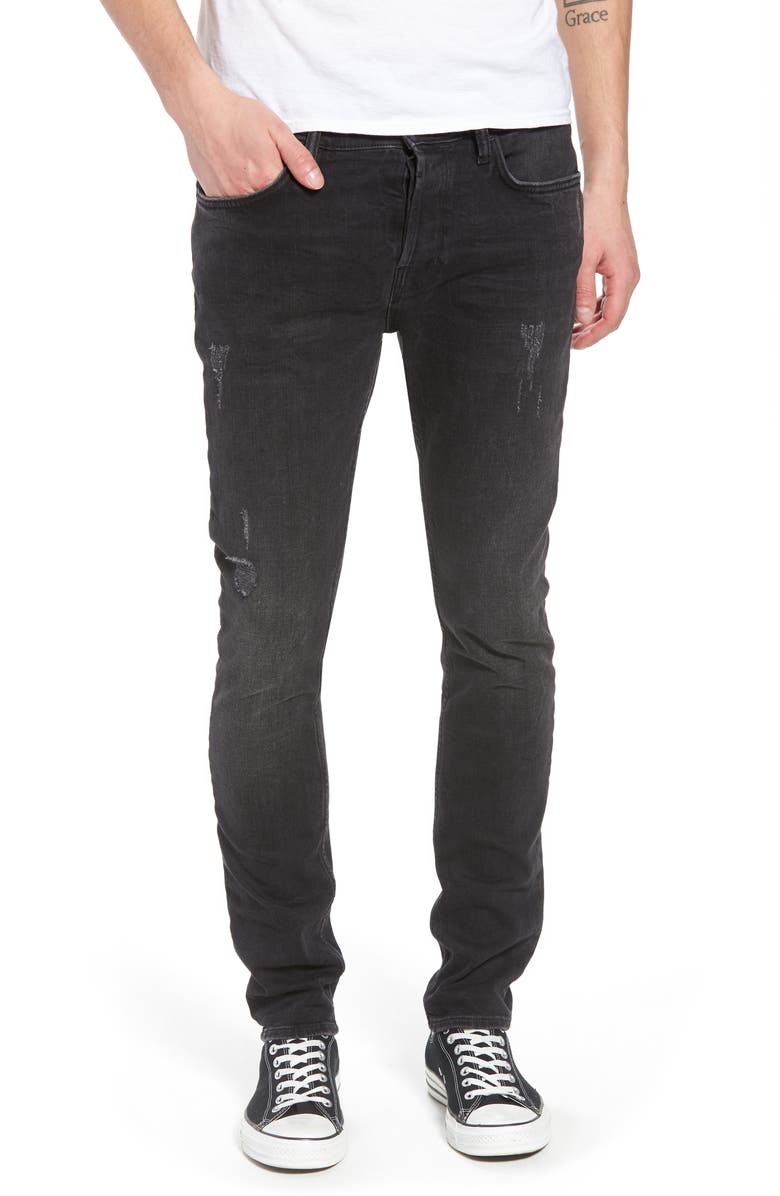 AllSaints Raveline Skinny Fit Jeans, Main, color, 