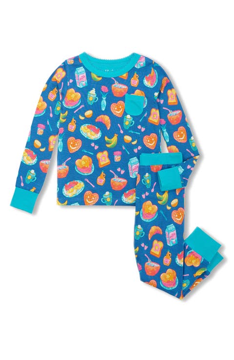 Kids' Breakfast Fitted Two-Piece Pajamas (Toddler, Little Kid & Big Kid)