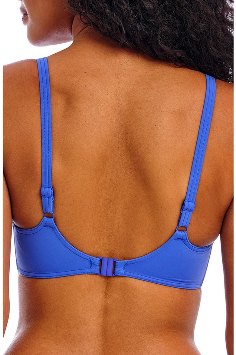 Jewel Cove Underwire Sweetheart Padded Bikini Top, Alternate, color, PLAIN AZURE