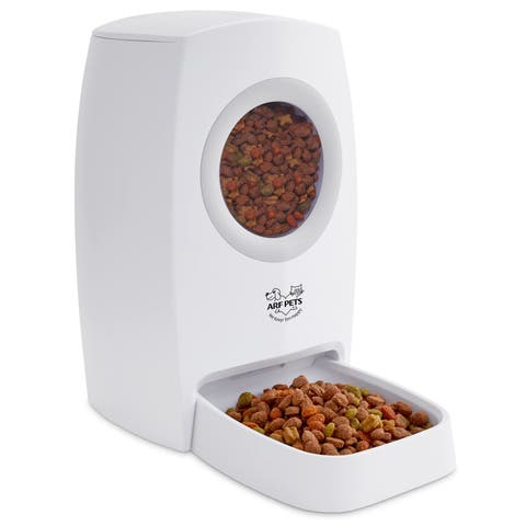 Automatic Pet Feeder w/ Portion Control, Voice Recorder, & Programmable Meal Scheduling