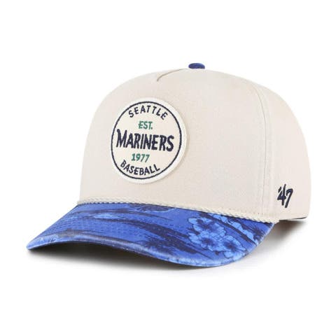 Men's '47 Cream/Navy Seattle Mariners Fiji Rope Hitch Adjustable Hat