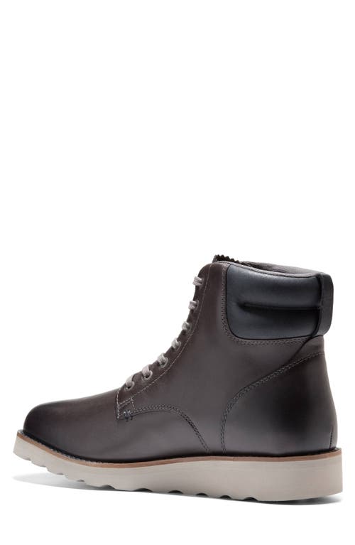 Cole Haan Grand Woodbury Water Resistant Boot In Pavement/blueberry/drizzle