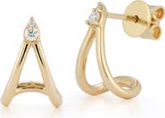 Dana Rebecca Designs Sophia Ryan Split Teardrop Hoop Earrings