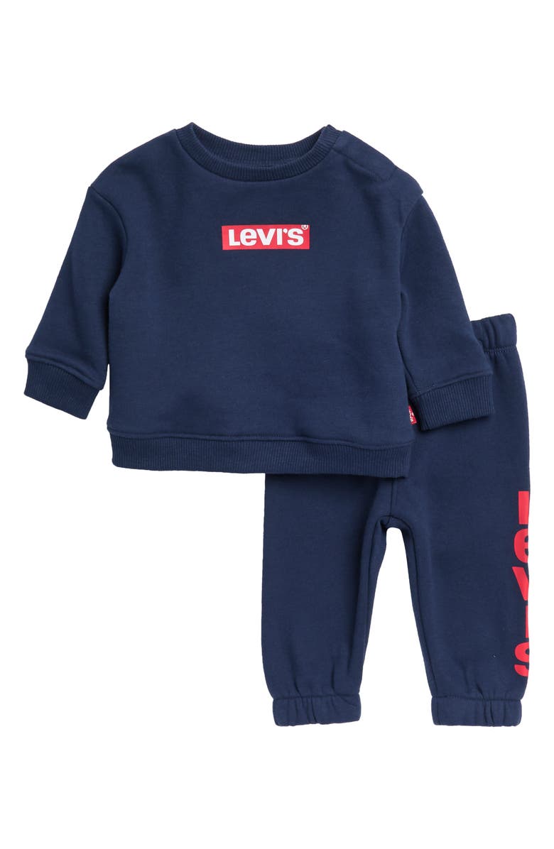 Levi's<sup>®</sup> Logo Sweatshirt & Joggers Set, Main, color,